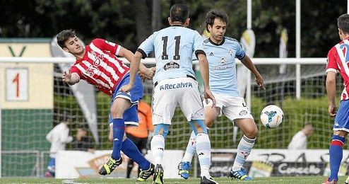 Imagen de un amistoso disputado entre el Celta de Vigo y el Sporting de Gijón. Imagen de un amistoso disputado entre el Celta de Vigo y el Sporting de Gijón.