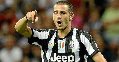Leonardo Bonucci en un partido con la Juventus de Turín. Leonardo Bonucci en un partido con la Juventus de Turín.