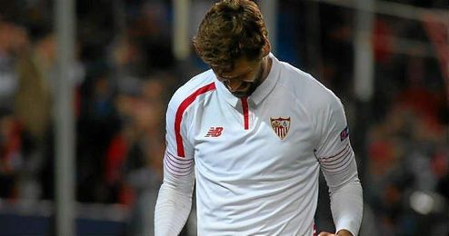 El riojano no celebró el gol ante su ex equipo. El riojano no celebró el gol ante su ex equipo.