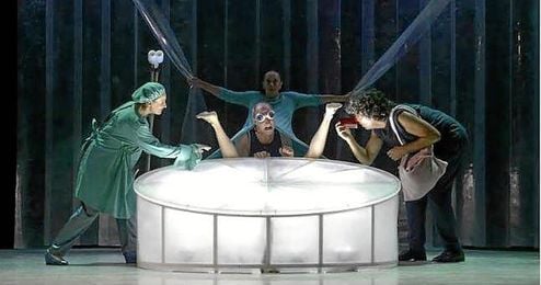 El texto y la dramaturgia del espectáculo, del que habrá una única función a las 20:30 horas, es de Ramon Fontserè y Martina Cabanas. El texto y la dramaturgia del espectáculo, del que habrá una única función a las 20:30 horas, es de Ramon Fontserè y Martina Cabanas.