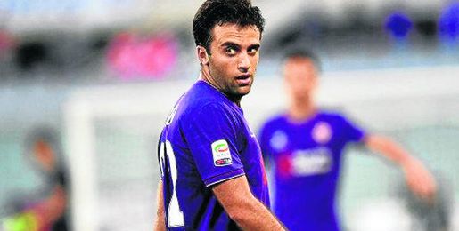 Rossi, con la Fiorentina. Rossi, con la Fiorentina.