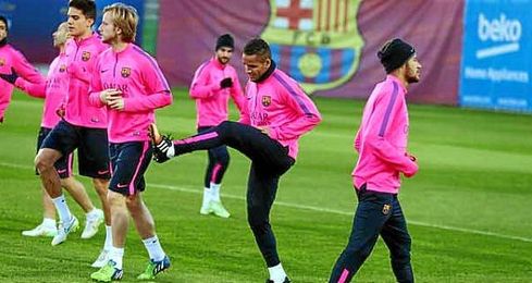 El Barcelona regresa a los entrenamientos sin Messi. El Barcelona regresa a los entrenamientos sin Messi.