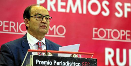 José Castro, presidente del Sevilla F.C. José Castro, presidente del Sevilla F.C.