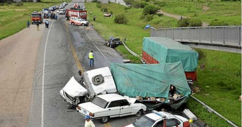 Imagen del accidente. Imagen del accidente.
