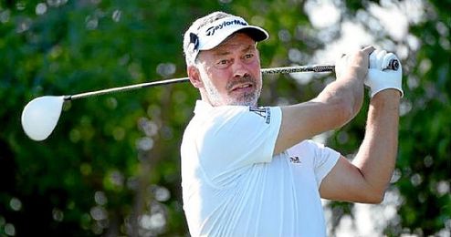 Darren Clarke, capitán de los europeos. Darren Clarke, capitán de los europeos.