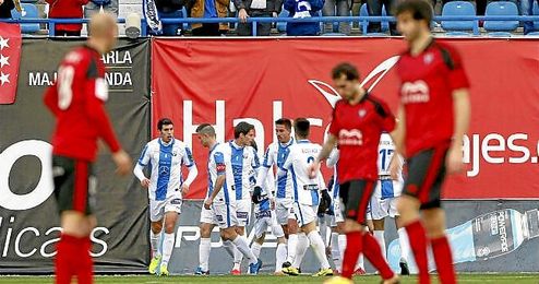 El Mirandés ya perdía por 3-0 a los 20 minutos. El Mirandés ya perdía por 3-0 a los 20 minutos.