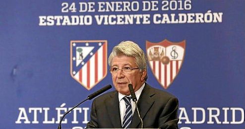 En la imagen, Enrique Cerezo en un acto promocional. En la imagen, Enrique Cerezo en un acto promocional.