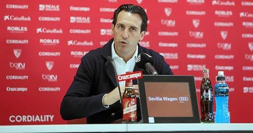Emery ha analizado la actualidad del Sevilla en sala de prensa. Emery ha analizado la actualidad del Sevilla en sala de prensa.
