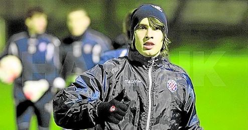 Andrija Balic, en Turquía con el Hadjuk durante el parón invernal. Andrija Balic, en Turquía con el Hadjuk durante el parón invernal.