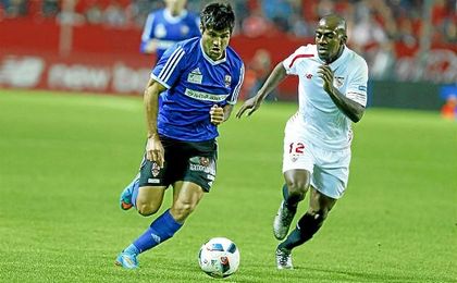 Kakuta, en el partido de Copa ante el UD Logroñés. Kakuta, en el partido de Copa ante el UD Logroñés.