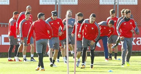 Imagen del entrenamiento de hoy miércoles. Imagen del entrenamiento de hoy miércoles.