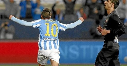 Horta celebra un gol ante el Levante. Horta celebra un gol ante el Levante.