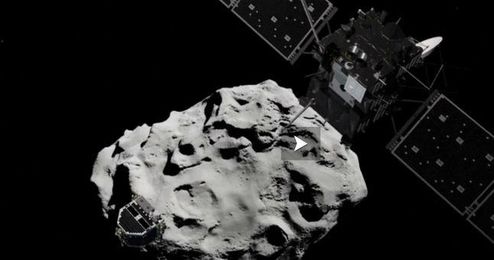 Imagen del Cometa. Imagen del Cometa.