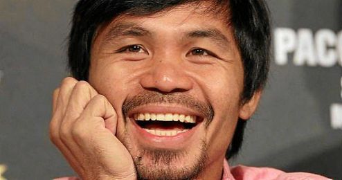En la imagen, el boxeador filipino Manny Pacquiao. En la imagen, el boxeador filipino Manny Pacquiao.