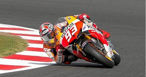 En la imagen, el piloto español Marc Márquez. En la imagen, el piloto español Marc Márquez.