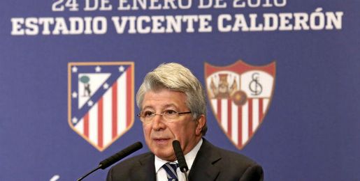 Cerezo, sobre la final de Copa en el Calderón. Cerezo, sobre la final de Copa en el Calderón.