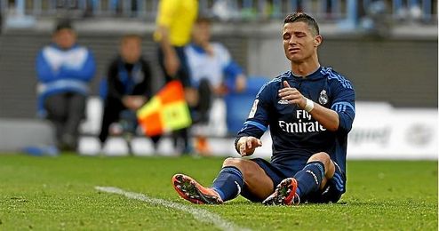 Ronaldo durante un partido. Ronaldo durante un partido.