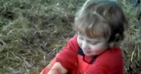 Imagen del niño en acción. Imagen del niño en acción.