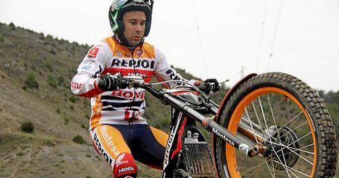 En la imagen, el piloto español de Trial, Toni Bou. En la imagen, el piloto español de Trial, Toni Bou.