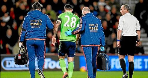 Austin se marchó lesionado ante el Bournemouth. Austin se marchó lesionado ante el Bournemouth.