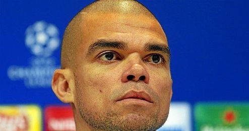 Pepe pide el respaldo de la afición. Pepe pide el respaldo de la afición.