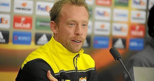 "Hemos tenido muchas ocasiones para ganar fuera y mañana es otra más". "Hemos tenido muchas ocasiones para ganar fuera y mañana es otra más".