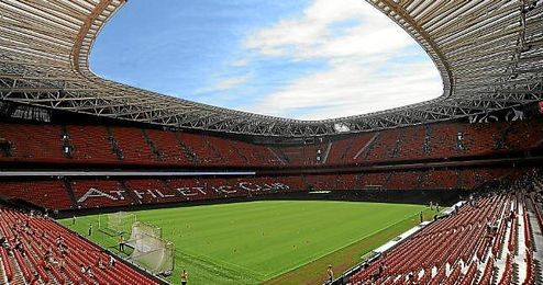 Imagen del nuevo estadio de San Mamés. Imagen del nuevo estadio de San Mamés.