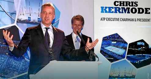 En la imagen, el presidente de la ATP, Chris Kermode. En la imagen, el presidente de la ATP, Chris Kermode.