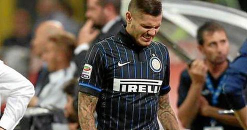 Mauro Icardi estará apartado de la dinámica del grupo durante un mes aproximadamente. Mauro Icardi estará apartado de la dinámica del grupo durante un mes aproximadamente.