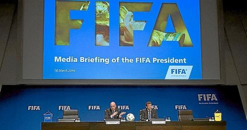 Infantino, presidente de la FIFA Infantino, presidente de la FIFA