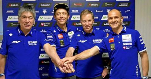 "Desde que regresé a Yamaha, en 2013, me siento como en casa". "Desde que regresé a Yamaha, en 2013, me siento como en casa".