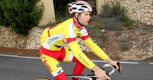 En la imagen, el ciclista belga Antoine Demoitie. En la imagen, el ciclista belga Antoine Demoitie.