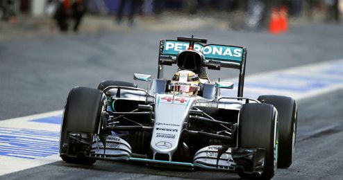 En la imagen, Lewis Hamilton. En la imagen, Lewis Hamilton.