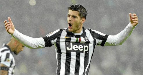 En la imagen, Morata. En la imagen, Morata.