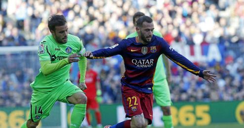 En la imagen, Aleix Vidal. En la imagen, Aleix Vidal.