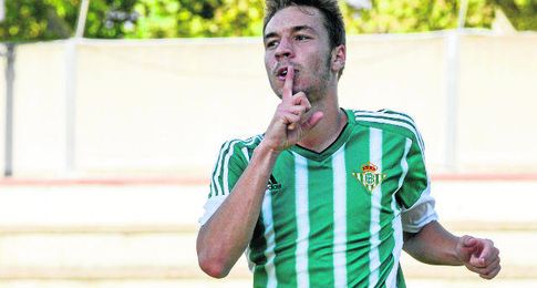 Loren, delantero del Betis B. Loren, delantero del Betis B.
