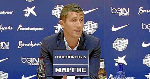 En la imagen, el entrenador del Málaga Javi Gracia. En la imagen, el entrenador del Málaga Javi Gracia.