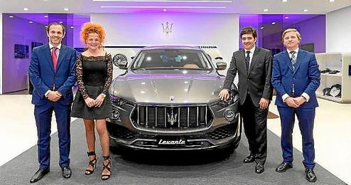 Imagen de la presentación del nuevo Maserati Levante. Imagen de la presentación del nuevo Maserati Levante.