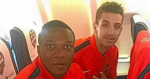 Simao y Feddal, dos de lo protagonistas del suceso Simao y Feddal, dos de lo protagonistas del suceso