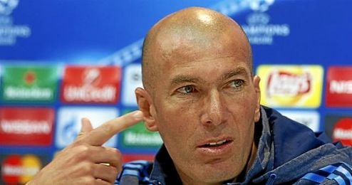 Zidane, convencido de la remontada. Zidane, convencido de la remontada.