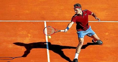 El suizo Roger Federer venció al español Guillermo García López. El suizo Roger Federer venció al español Guillermo García López.