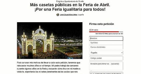 Petición en Change.org Petición en Change.org