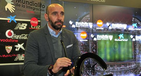Monchi, director deportivo del Sevilla. Monchi, director deportivo del Sevilla.