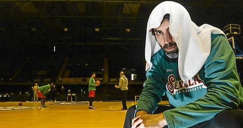 Berni Rodríguez, capitán del Baloncesto Sevilla. Berni Rodríguez, capitán del Baloncesto Sevilla.