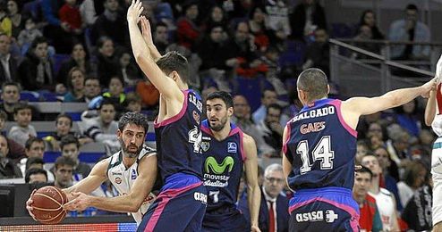 Berni Rodríguez, en el duelo de la primera vuelta. Berni Rodríguez, en el duelo de la primera vuelta.