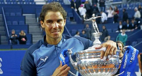 Nadal, campeón del Barcelona Open Banc Sabadell-Trofeo Conde de Godó. Nadal, campeón del Barcelona Open Banc Sabadell-Trofeo Conde de Godó.