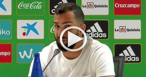 "Quiero que gane la liga el Barça, eso está claro". "Quiero que gane la liga el Barça, eso está claro".