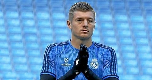 Toni Kroos tendrá descanso de cara al importante choque ante el City. Toni Kroos tendrá descanso de cara al importante choque ante el City.