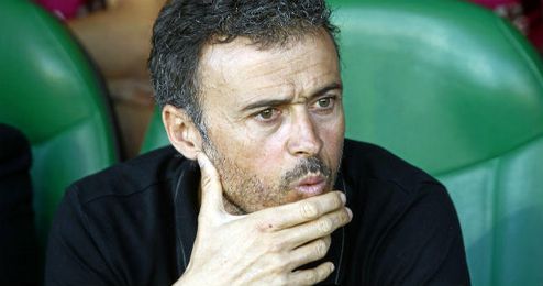 Luis Enrique vio al Barça "a buen nivel". Luis Enrique vio al Barça "a buen nivel".
