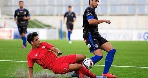 Alberto Villapalos ha debutado hoy con el segundo equipo sevillista. Alberto Villapalos ha debutado hoy con el segundo equipo sevillista.